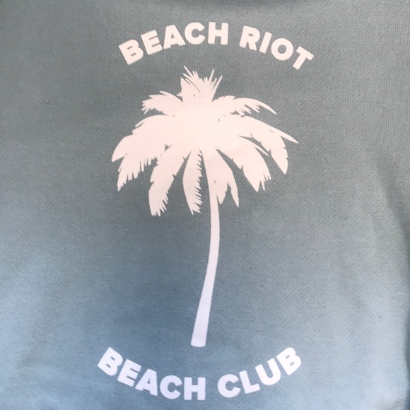 NWOT Beach Riot Beach Club Oversized Sweatshirt - Picture 3 of 7